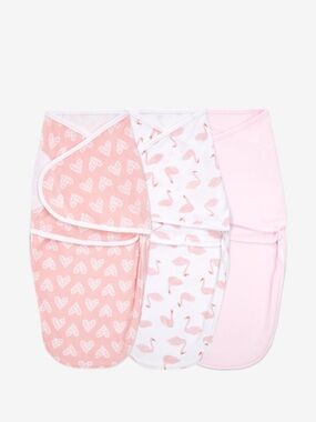 3 Aden + Anais Velcro swaddles